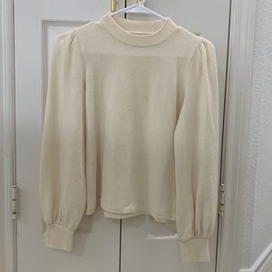 MADEWELL PUFF SLEEVE SWEATER